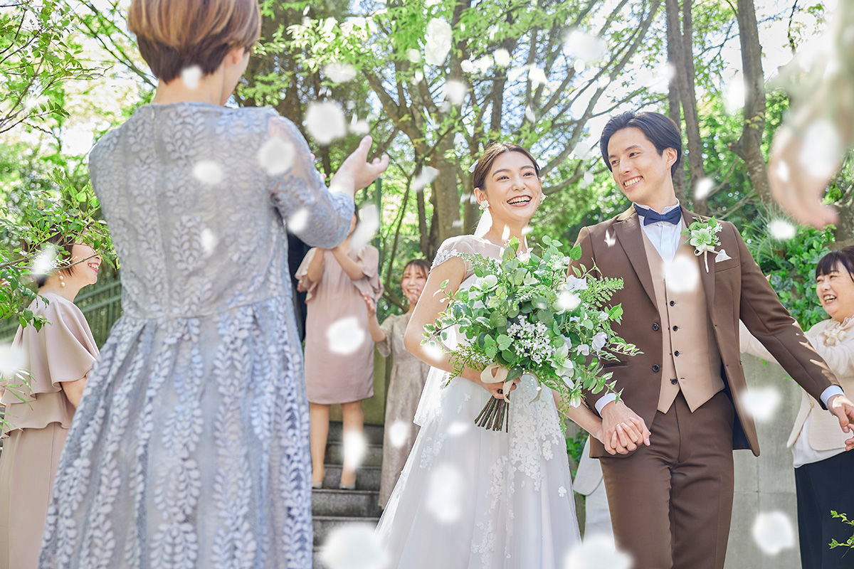 ゲストとの距離が近い、アットホームウェディング