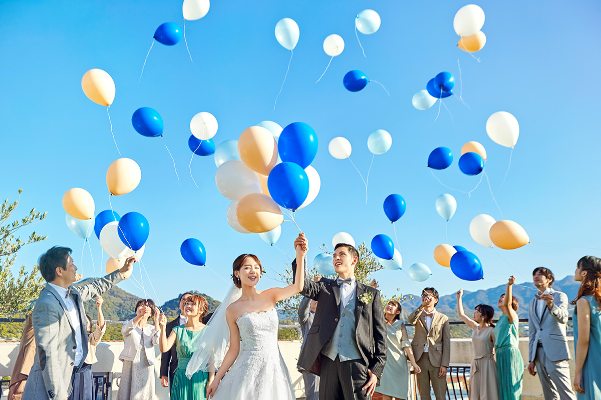 ガーデンを使ったオリジナルの演出も